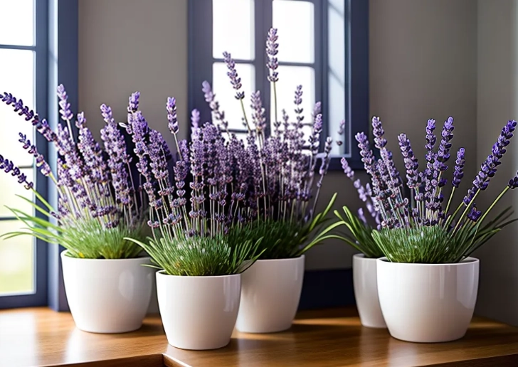 indoor lavender plant