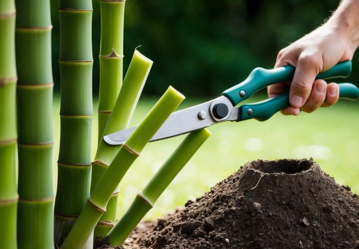 transplanting bamboo