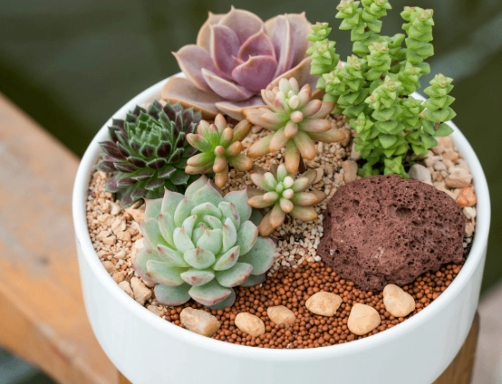 well-draining soil for succulents