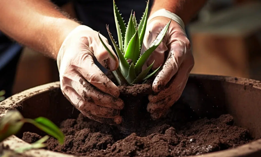 aloe vera transplant