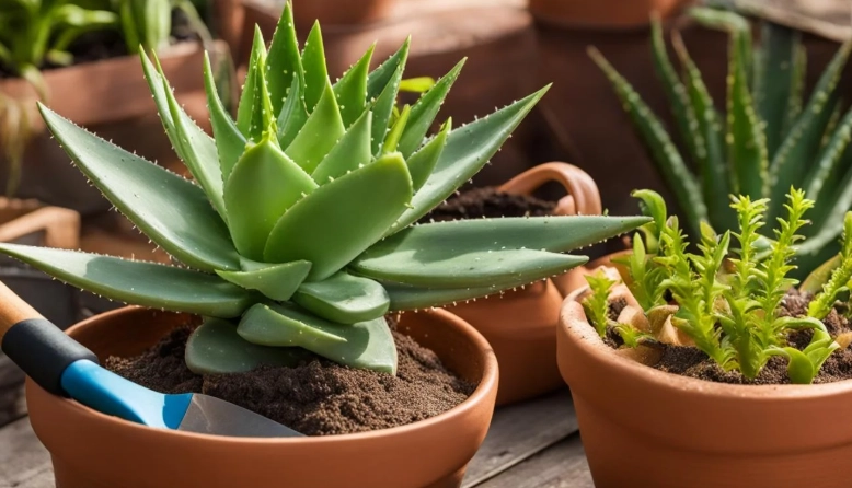 growing aloe vera