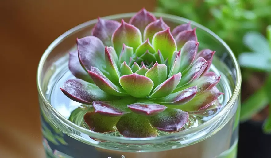 how to water succulents